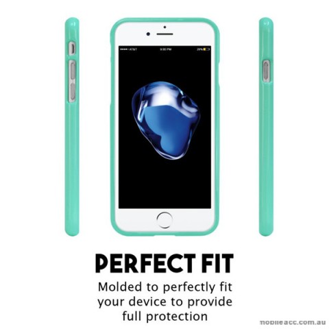 Korean Mercury Pearl iSkin TPU For iPhone 7+/8+  5.5 inch - Mint