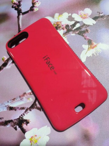 iFace Anti-Shock Case For iPhone 7+/8+  5.5 inch - Hot Pink