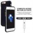 Mercury Goospery iJelly iPhone 7/8 Plus 5.5 inchGel Case - Black