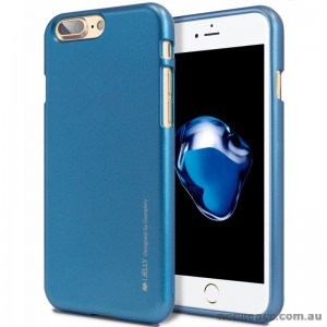 Mercury Goospery iJelly iPhone 7+/8+  5.5 inch Gel Case - Blue