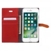 Mercury Goospery Romance Diary Wallet Case Cover For iPhone 7/8 4.7 Inch - Red