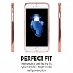 Mercury Goospery Ring 2 Jelly Gel Case For iPhone 7/8 4.7 Inch - Rose Gold