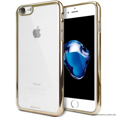 Mercury Goospery Ring 2 Jelly Gel Case For iPhone 7/8 4.7 Inch - Gold