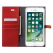 Mercury Goospery Romance Diary Wallet Case Cover For iPhone 7/8 Plus 5.5 inch - Red