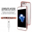 Mercury Goospery Ring 2 Jelly Gel Case For iPhone 7/8 Plus 5.5 inch - Rose Gold