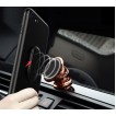 TPU Magnetic Holder With iRing Matte Finish For iPhone 7+/8+  5.5 inch - Black