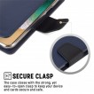 Mercury Goospery Sonata Diary Stand Wallet Case For iPhone X - Navy