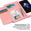 Mercury Rich Diary Wallet Case for iPhone X - Hot Pink