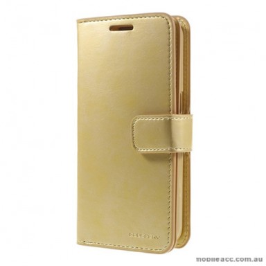 Korean Mercury Goospery Mansoor Wallet Case Cover iPhone X - Gold