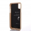 Mercury Pearl TPU Jelly Case For iPhone X - Gold