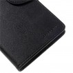 Korean Mercury Bravo Diary Wallet Case For iPhone X - Black