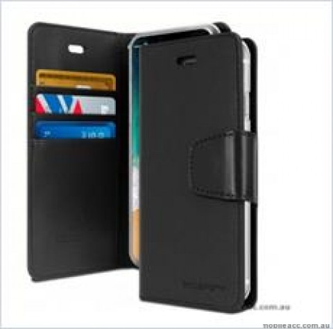 Korean Mercury Sonata Wallet Case For Iphone XR 6.1"  Black
