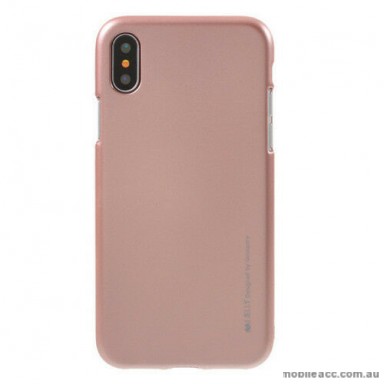 Korean Mercury  I-Jelly Case For Iphone XR 6.1"  Rose Gold