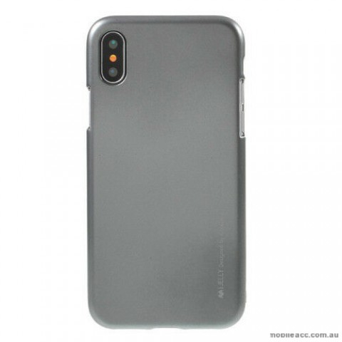Korean Mercury  I-Jelly Case For Iphone XR 6.1"  Grey