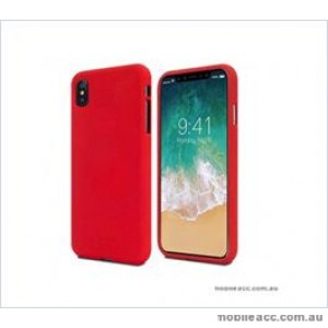 Korean Mercury Soft feeling  Jelly Case For Iphone  XS MAX 6.5'' Red