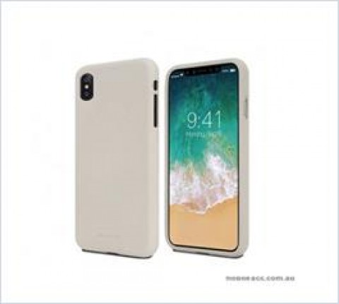 Korean Mercury Soft feeling  Jelly Case For Iphone  XS MAX 6.5'' Stone