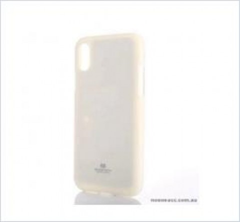 Korean Mercury  Jelly Case For Iphone  XS MAX 6.5'' White