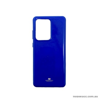 Mercury Pearl TPU Jelly Case for Samsung S20 Ultra 6.9 inch  Blue