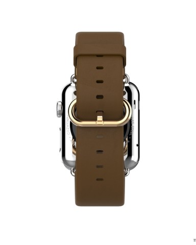 HOCO ART SERIES CLASSIC REAL LEATHER WATCHBAND FOR APPLE WATCH - BROWN