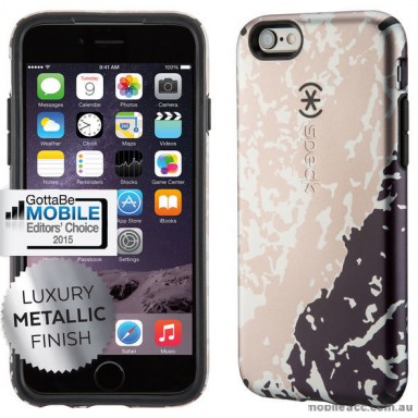Original Speck Candyshell Inked Luxury Edition For iPhone 6/6S - Golden Glacier/Black