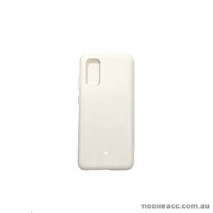 Mercury Pearl TPU Jelly Case for Samsung S20 6.2 inch  White