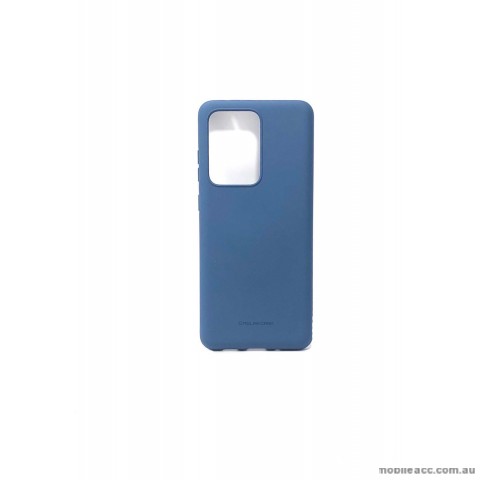 Hana Soft Feeling Jelly Case For Samsung S20 Ultra  6.9 inch Blue