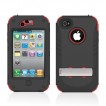 Trident Kraken Tough Heavy Duty Case for iPhone 4 / 4S - Red