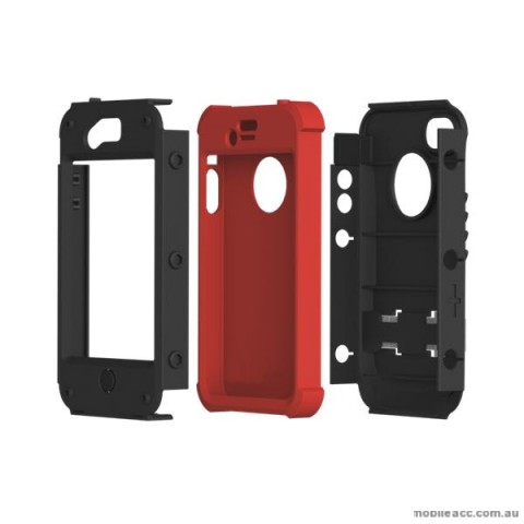 Trident Kraken Tough Heavy Duty Case for iPhone 4 / 4S - Red