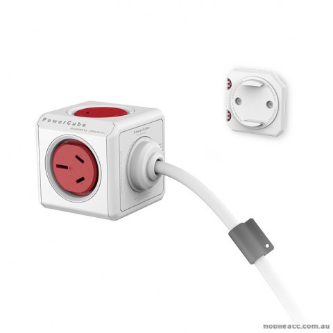 Allocacoc 5 Power Outlets PowerCube Extended - 1.5m Cord