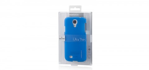 Momax Clear Touch Case for Samsung Galaxy S4 i9500 - Blue