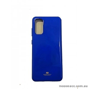 Mercury Pearl TPU Jelly Case for Samsung S20 Plus 6.7 inch  Blue