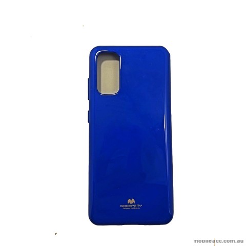 Mercury Pearl TPU Jelly Case for Samsung S20 6.2 inch  Blue