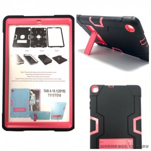 Tough Case with stand  For Samsung TAB A 8.0 2019 T290/T295 Hotpink