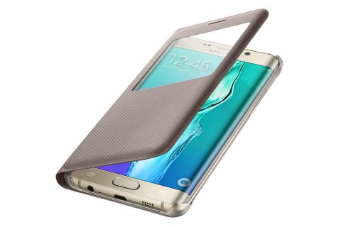 Original Samsung Galaxy S6 edge plus S View Cover Gold