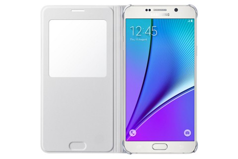 Original Samsung Note 5 S View Cover White