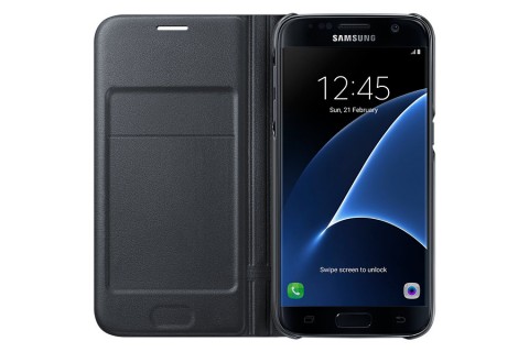 Samsung Galaxy S7 edge LED View Cover Black