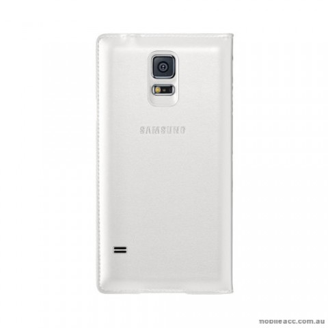 Official Samsung Galaxy S5 Flip Cover - White