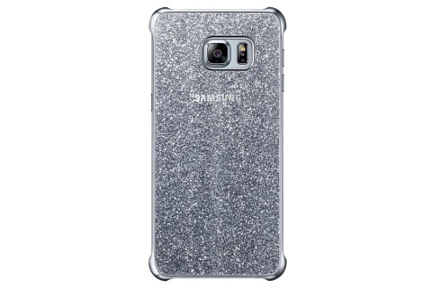 Original Samsung Galaxy S6 edge plus  Glitter Cover Silver