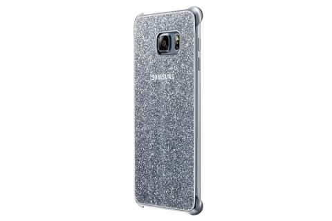 Original Samsung Galaxy S6 edge plus  Glitter Cover Silver