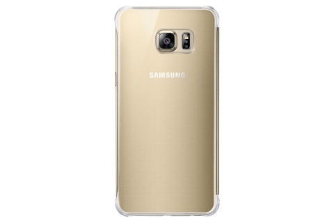 Original Samsung Galaxy S6 edge  Clear View Cover Gold