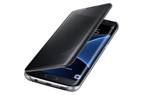 Samsung Galaxy S7 edge Clear View Cover Black