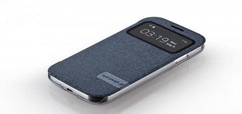 Momax Flip View Case for Samsung Galaxy S4 (i9500) Grey