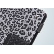 Snow Leopard Leather Case for iPad 2 / 3 / 4 - Grey