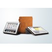 Snow Leopard Leather Case for iPad 2 / 3 / 4 - Grey