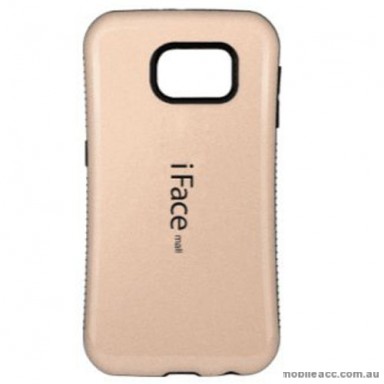 iFace Back Cover for Samsung Galaxy S7 Edge Gold
