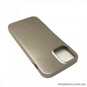 Korean Mercury TPU Jelly Case For iPhone12  5.4inch  Gold