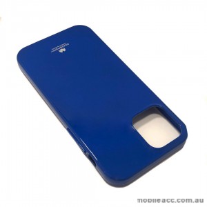 Korean Mercury TPU Jelly Case For iPhone12  5.4inch  Blue
