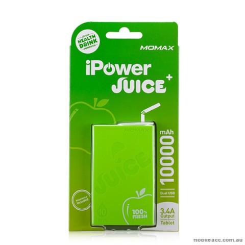 Momax iPower Juice Plus Dual Output Powerbank - Green