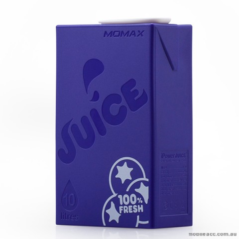 Momax iPower Juice Plus Dual Output Powerbank - Purple