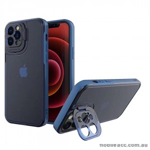 Hard Camera Holder Shockproof Heavy Duty Case For iPhone 13 Pro MAX  6.7inch  Blue